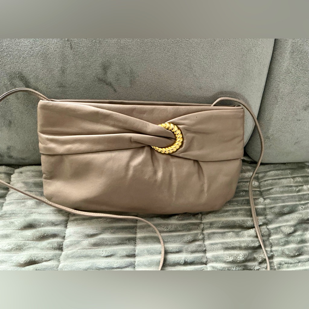 Dressy Genuine Leather Shoulder Bag